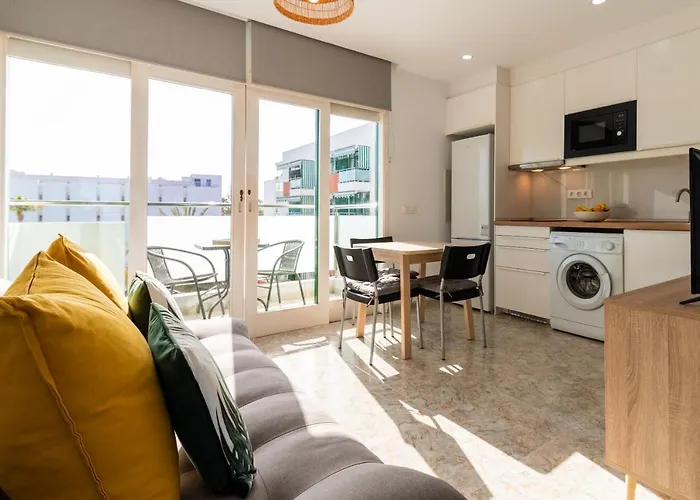 Palm Trees View Of The Dunes