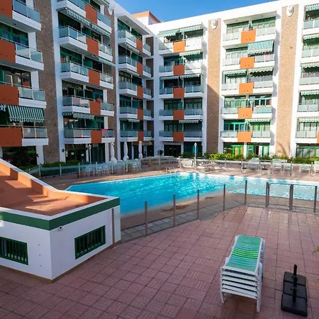 Palm Trees View Of The Dunes Playa del Ingles (Gran Canaria)